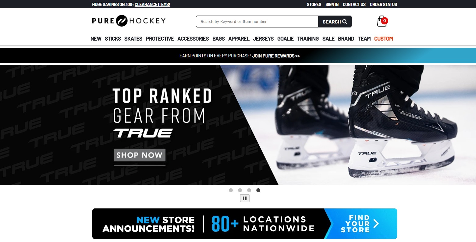 PureHockey Online Store