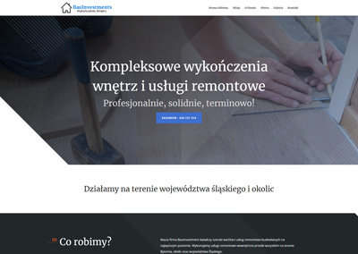 Bauinvestments.pl – Wykończenia wnętrz
