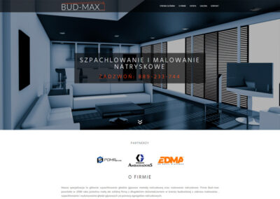 Budmax24.pl – Szpachlowanie i malowanie natryskowe